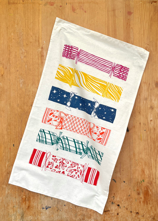 Christmas Cracker Tea Towel