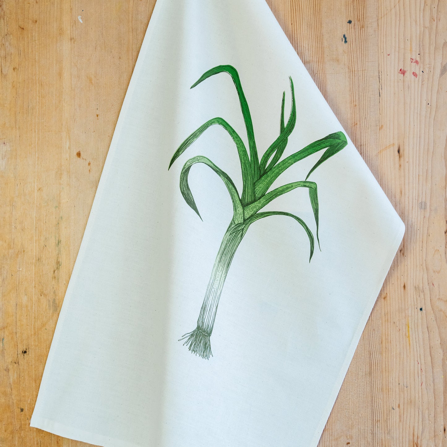 Leek Tea Towel (Seconds)