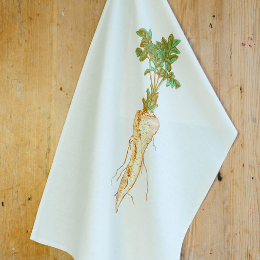 Parsnip Tea Towel (Seconds)