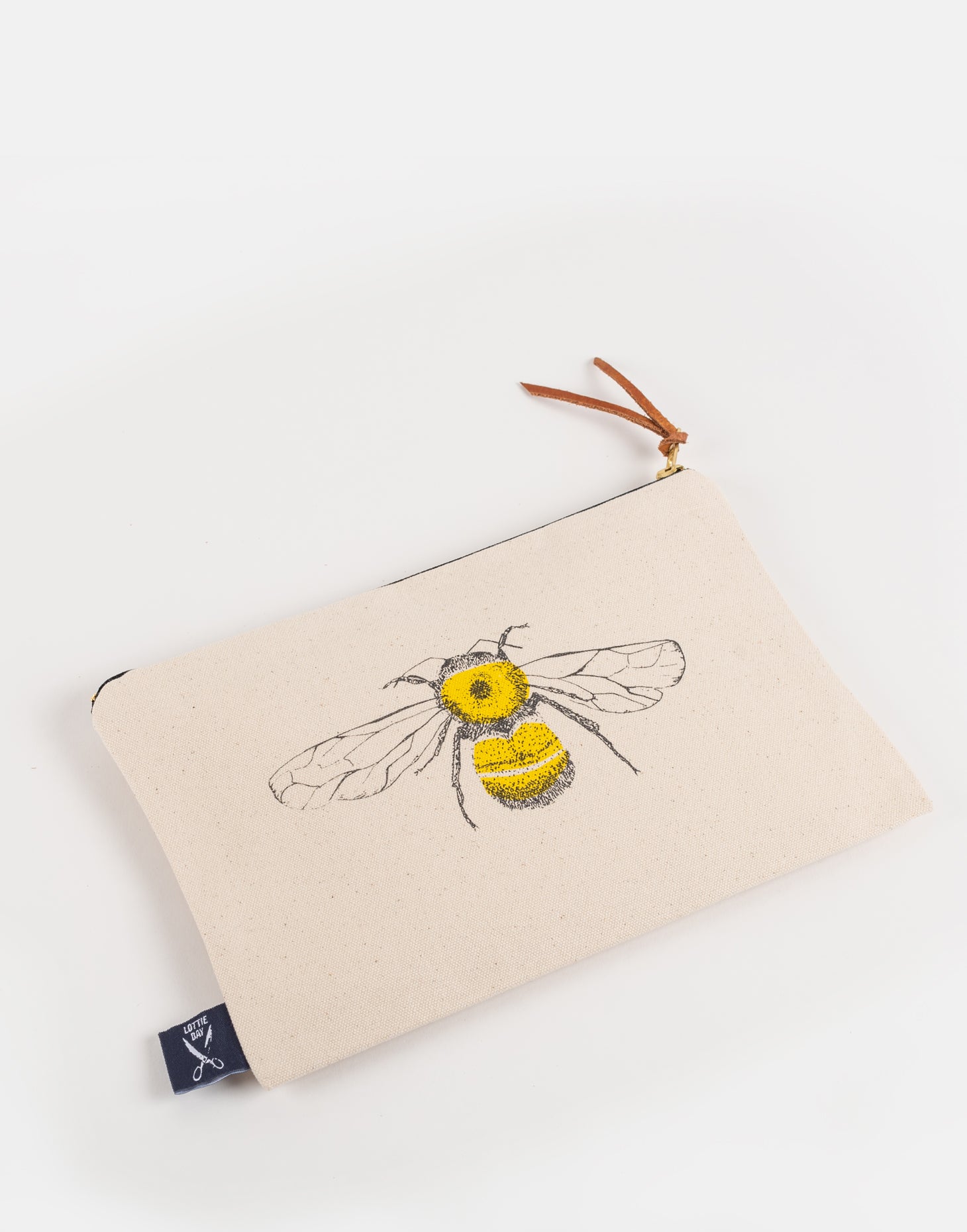 Honey Bee Zip Pouch – Lottie Day